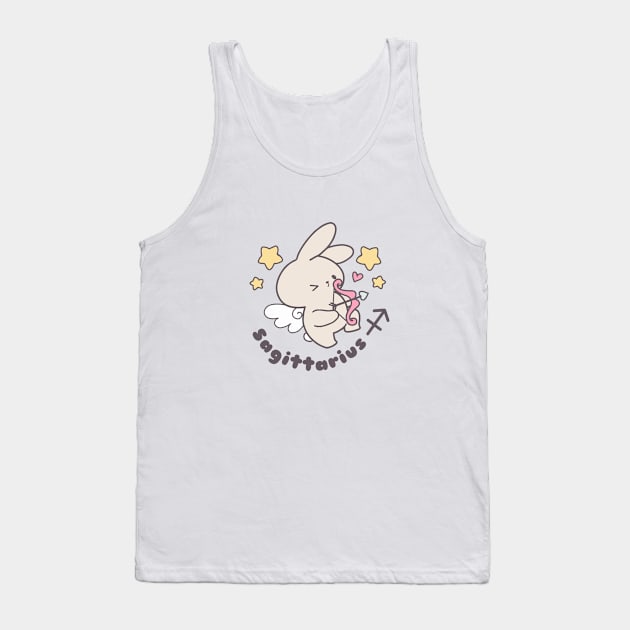 Sagittarius Loppi Tokki Bunny Zodiac Series Tank Top by LoppiTokki